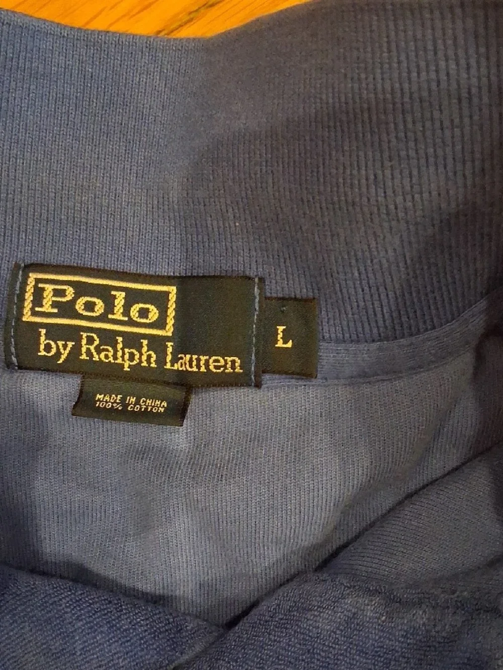 Ralph Lauren Men's Royal Blue Polo with Embroidered Pony